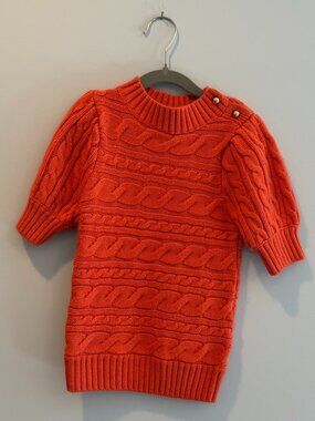 Janie and Jack - Size 6 - Cable knit with Gold Buttons